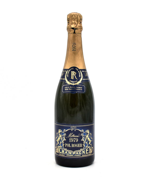 1979 Pol Roger Millésime Vintage Brut – Prince Andrew & Sarah Ferguson Royal Wedding Celebration (No Box)