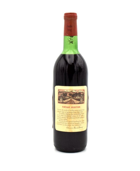 1961 Charles Krug Peter Mondavi Family Vintage Selection Cabernet Sauvignon (VHS)