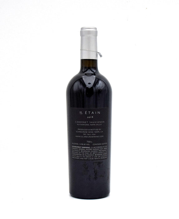 2014 Scarecrow 'M. Etain' Cabernet Sauvignon (Very Lightly Scuffed Label)