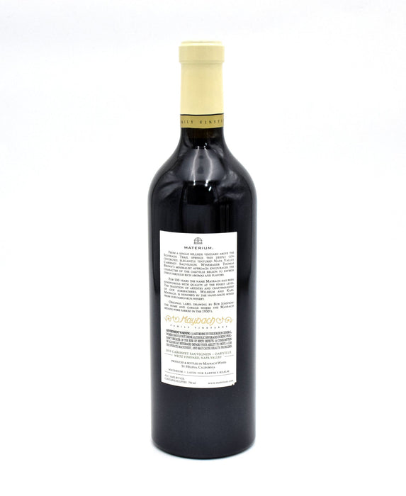2019 Maybach Family Vineyards 'Materium' Cabernet Sauvignon