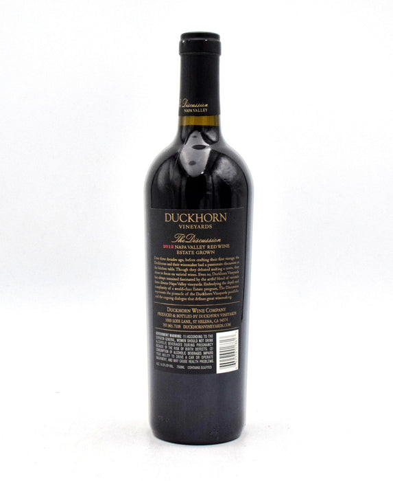 2012 Duckhorn Vineyards The Discussion Red