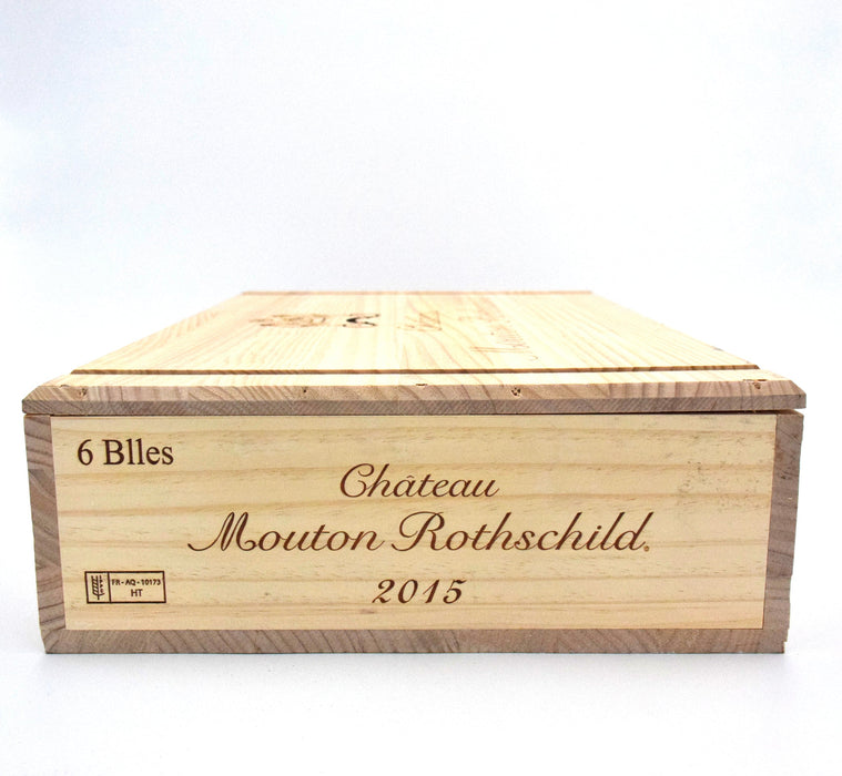 2015 Chateau Mouton Rothschild (Case of 6 Bottles)
