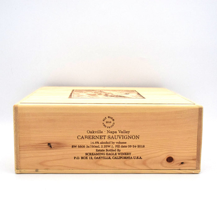 2016 Screaming Eagle Cabernet Sauvignon (Case of 3 Bottles)