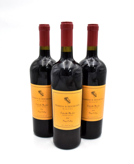 2000 Behrens Family Winery 'Behrens & Hitchcock' Fortuna Vineyard Merlot