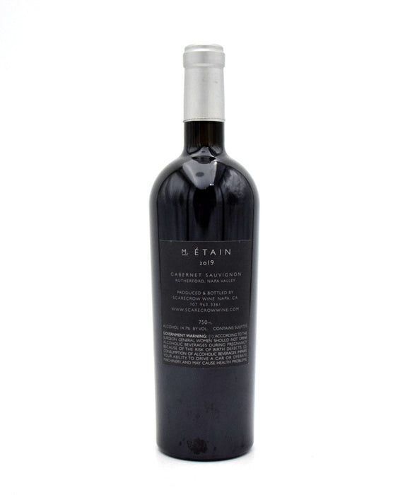 2019 Scarecrow 'M. Etain' Cabernet Sauvignon (Very Lightly Scuffed Label)