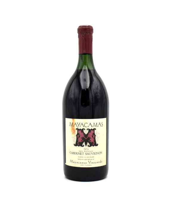 1974 Mayacamas Vineyards Cabernet Sauvignon 1.5L (slightly Stained Label)