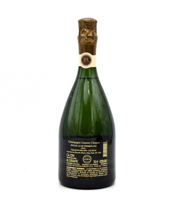 2016 Gaston Chiquet Special Club Grand Cru Brut Millesime