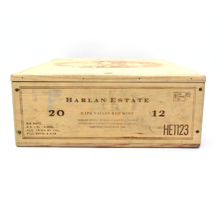 2012 Harlan Estate 1.5L (Case of 3 Bottles) (OWC)
