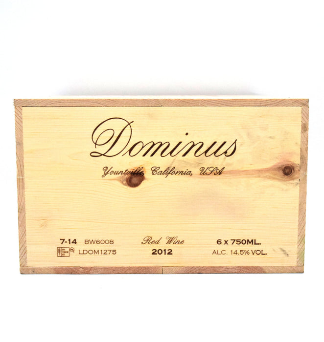 2012 Dominus Estate Christian Moueix (Case of 6 Bottles)