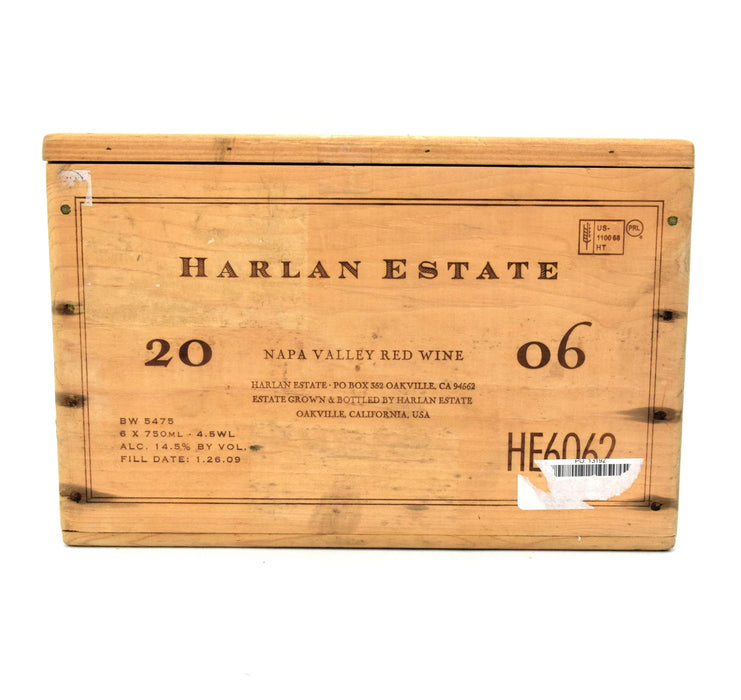 2006 Harlan Estate (Case of 6 Bottles)