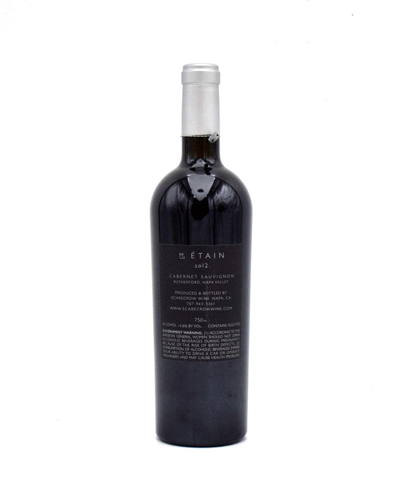 2012 Scarecrow 'M. Etain' Cabernet Sauvignon (Case of 2 Bottles)