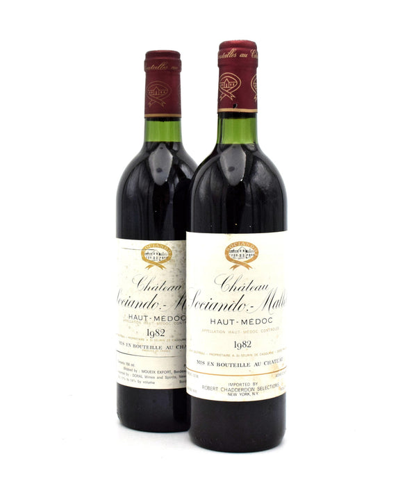 1982 Chateau Sociando-Mallet (Very Slightly Scuffed Labels)