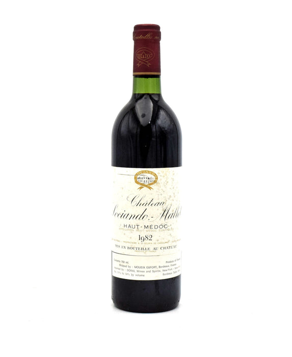 1982 Chateau Sociando-Mallet (Very Slightly Scuffed Labels)