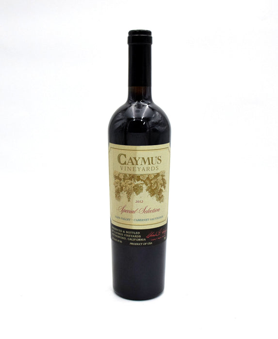 2012 Caymus Vineyards Special Selection Cabernet Sauvignon (Stained Label)