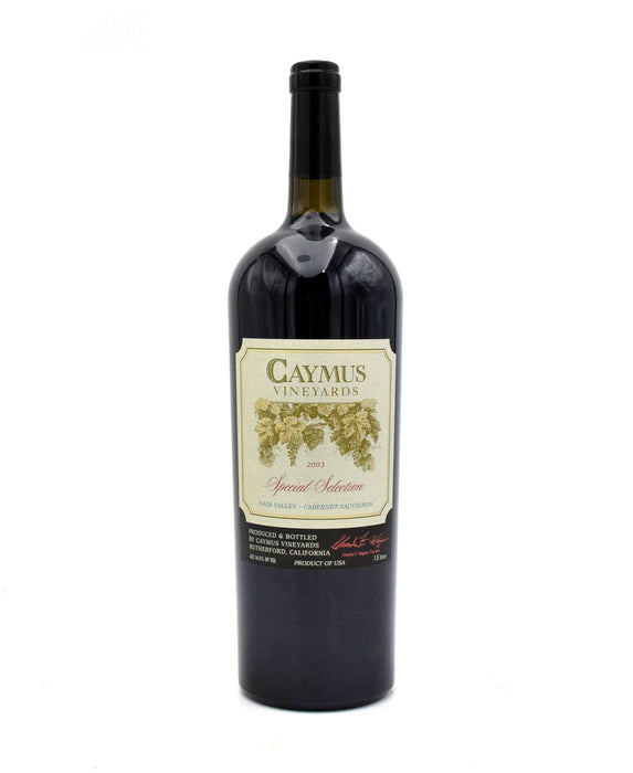 2003 Caymus Vineyards Special Selection Cabernet Sauvignon (1.5L) (Slight Nick on Capsule)