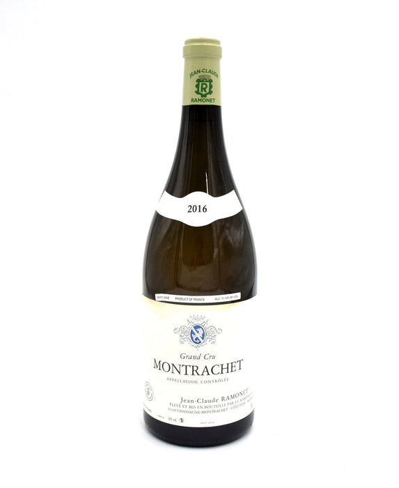 2016 Domaine Ramonet Montrachet Grand Cru 1.5L (Very Slightly Stained Label)