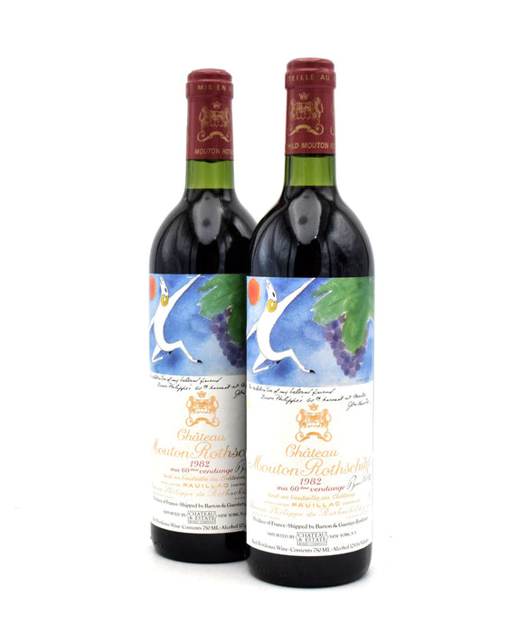 1982 Chateau Mouton Rothschild (Perfect Condition)
