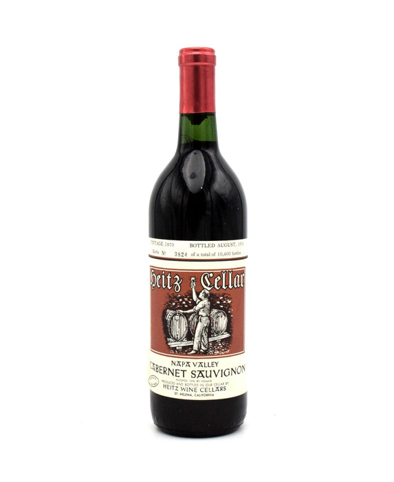 1970 Heitz Cellar Martha's Vineyard Cabernet Sauvignon (Slightly Stained Label)