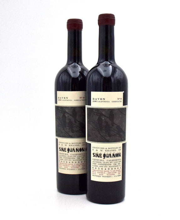 2006 Sine Qua Non Raven Series Grenache (No.9)