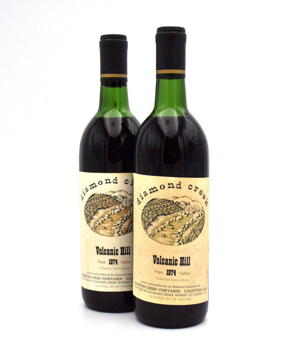 1974 Diamond Creek Volcanic Hill Cabernet Sauvignon (VHS)