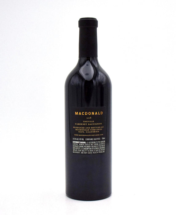 2018 MacDonald Vineyards Cabernet Sauvignon
