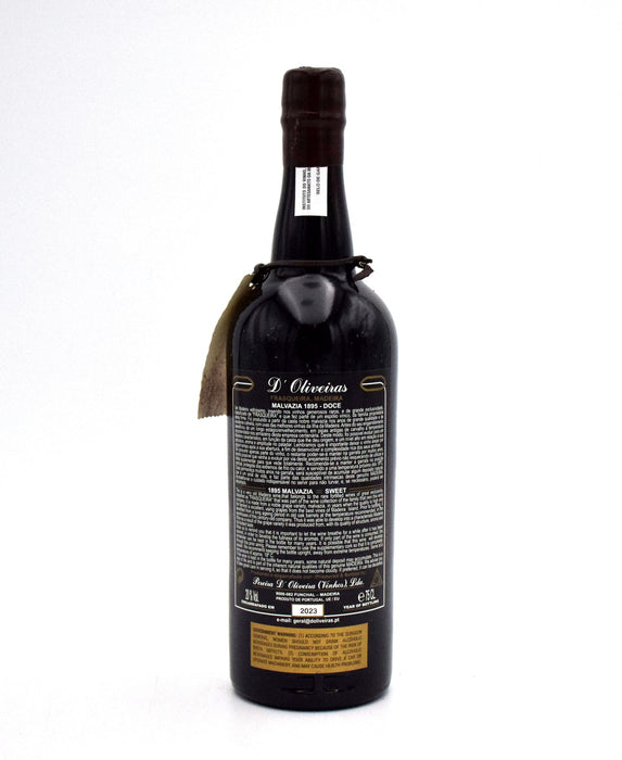 1895 D'Oliveiras Malvasia Reserva Vintage Madeira
