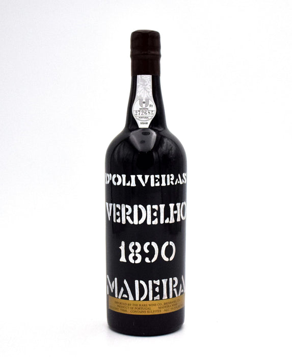 1890 D'Oliveiras Verdelho Vintage Madeira