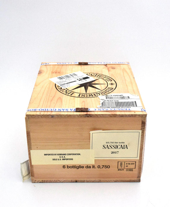 2017 Sassicaia Tenuta San Guido Bolgheri (Case of 6 Bottles)