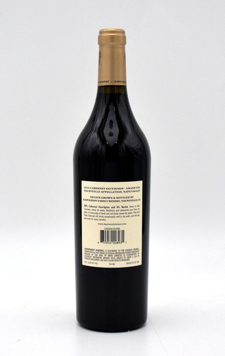 2015 Kapcsandy Family Winery State Lane Vineyard Grand-Vin Cabernet Sauvignon
