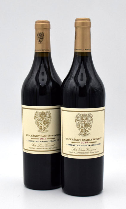 2015 Kapcsandy Family Winery State Lane Vineyard Grand-Vin Cabernet Sauvignon