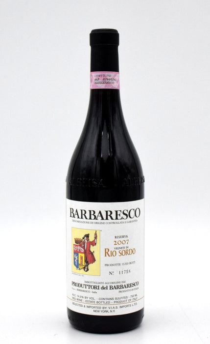 2007 Produttori del Barbaresco Rio Sordo