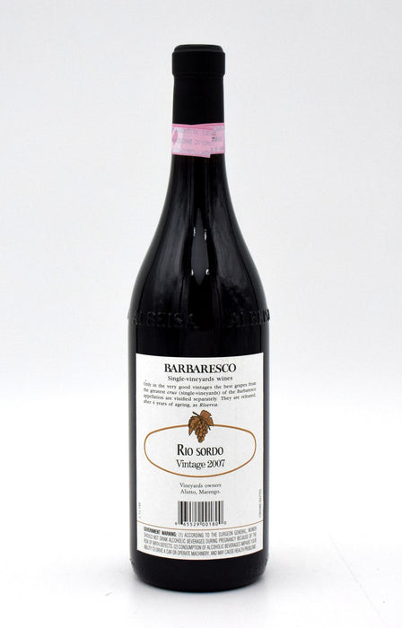 2007 Produttori del Barbaresco Rio Sordo