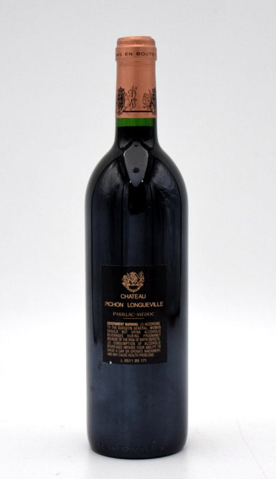 1989 Chateau Pichon-Longueville au Baron de Pichon-Longueville