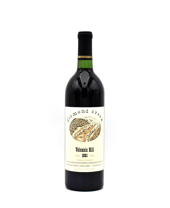 1981 Diamond Creek Volcanic Hill Cabernet Sauvignon