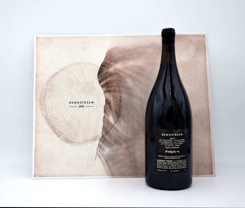 2018 Downstream Wines Red Blend (3 750ML + 1 1.5L) OWC