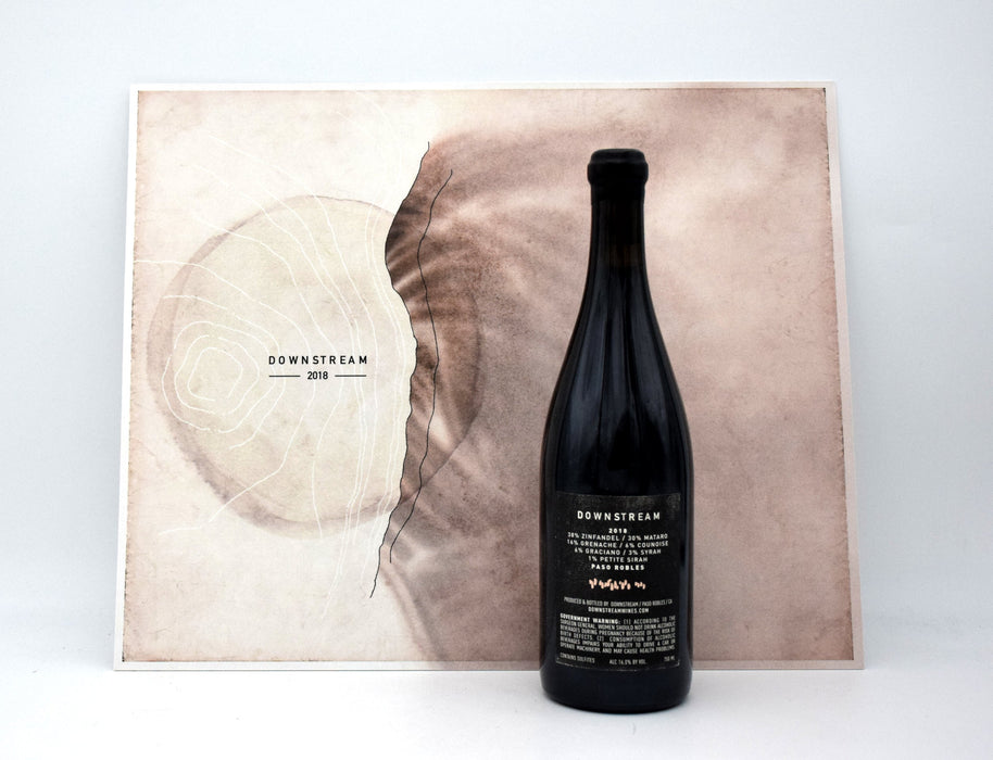 2018 Downstream Wines Red Blend (3 750ML + 1 1.5L) OWC