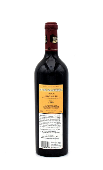 2003 Chateau Ducru-Beaucaillou