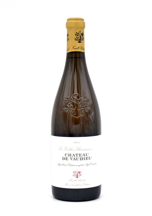 2018 Famille Brechet Chateau de Vaudieu Chateauneuf-du-Pape Les Vieilles Roussanne