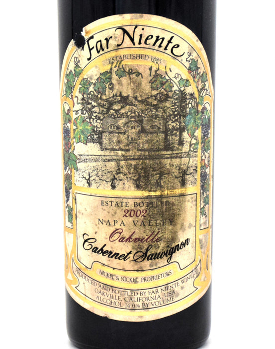 2002 Far Niente Estate Bottled Cabernet Sauvignon (Damaged Label)