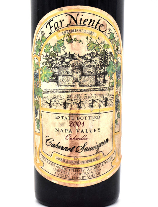 2001 Far Niente Estate Bottled Cabernet Sauvignon (Damaged Label)