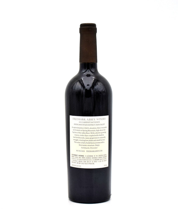 2012 Freemark Abbey Napa Valley Cabernet Sauvignon