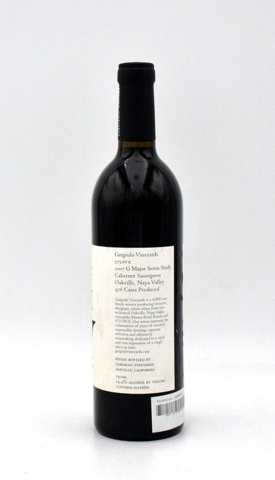 2007 Gargiulo Vineyards '575 OVX G Major 7 Study' Cabernet Sauvignon