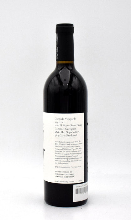 2012 Gargiulo Vineyards '575 OVX G Major 7 Study' Cabernet Sauvignon