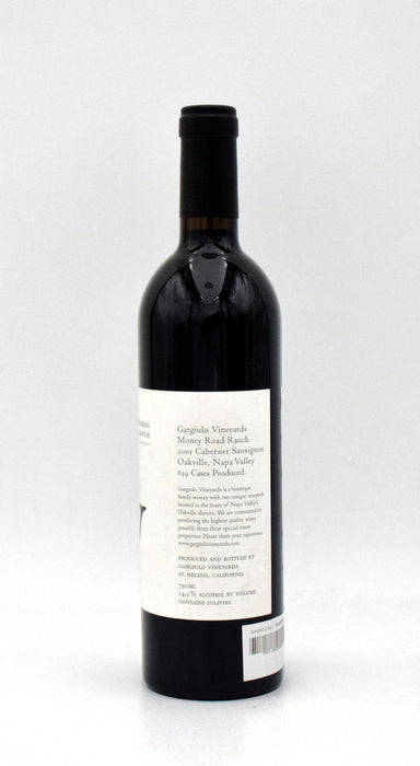 2001 Gargiulo Vineyards Money Road Ranch Cabernet Sauvignon