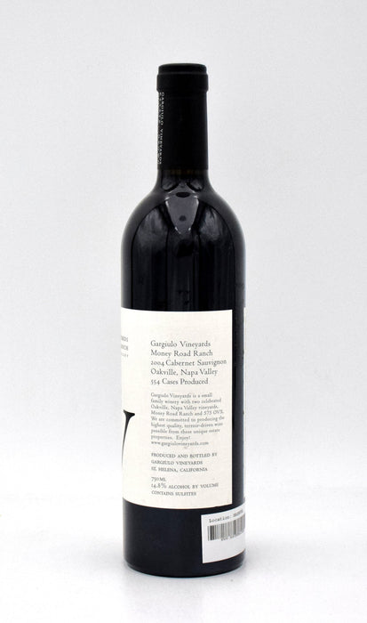 2004 Gargiulo Vineyards Money Road Ranch Cabernet Sauvignon