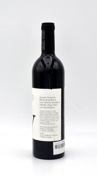 2003 Gargiulo Vineyards Money Road Ranch Cabernet Sauvignon
