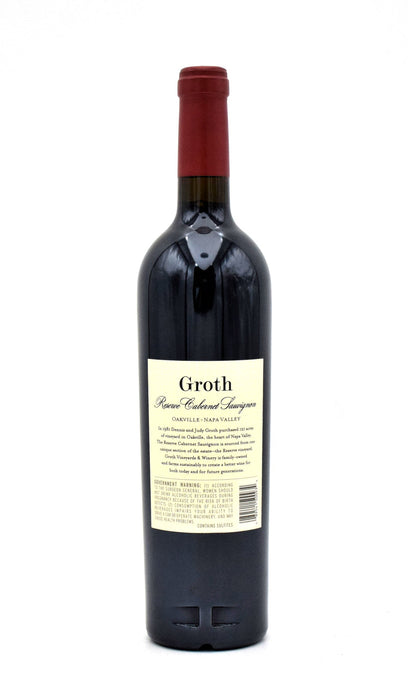 2018 Groth Reserve Cabernet Sauvignon