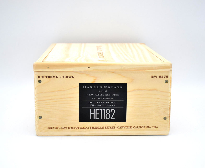 2018 Harlan Estate (Case of 2 Bottles)