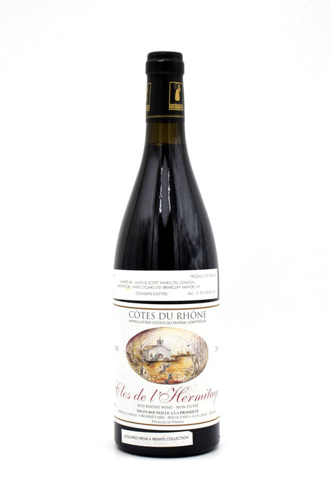 2001 Jean Alesi & Henri de Lanzac Cotes du Rhone Clos de l'Hermitage