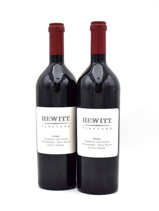 2004 Hewitt Vineyard Estate Grown Cabernet Sauvignon